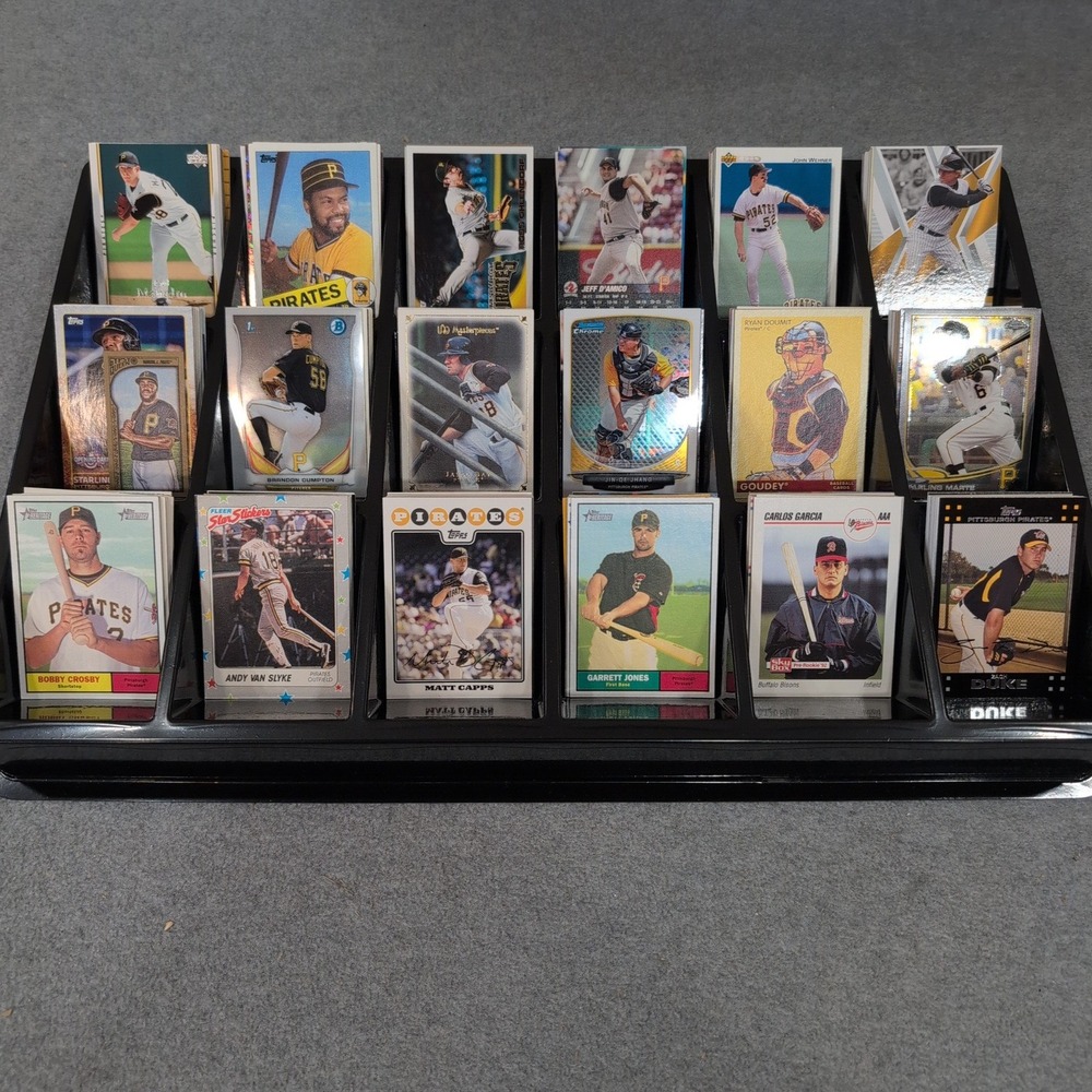 500 Pittsburgh Pirates Baseball Card Bulk Lot Topps Upper Deck Bowman Collection